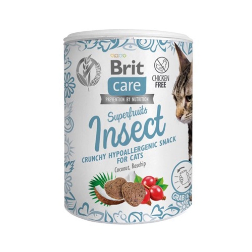 BRIT Care Superfruits gardums kaķiem ar insektiem, 100 g
