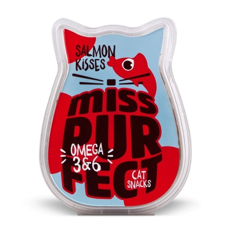 Miss Purfect Salmon Kisses gardums kaķiem, 75 g