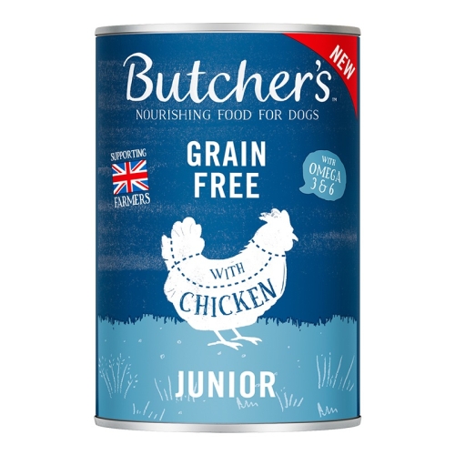Butcher's Original Junior vistas gabaliņi želejā kucēniem, 400g