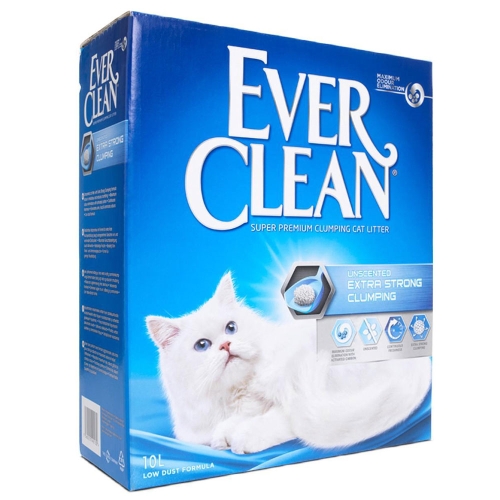 EVER CLEAN Unscented Extra Strong pakaiši 6kg