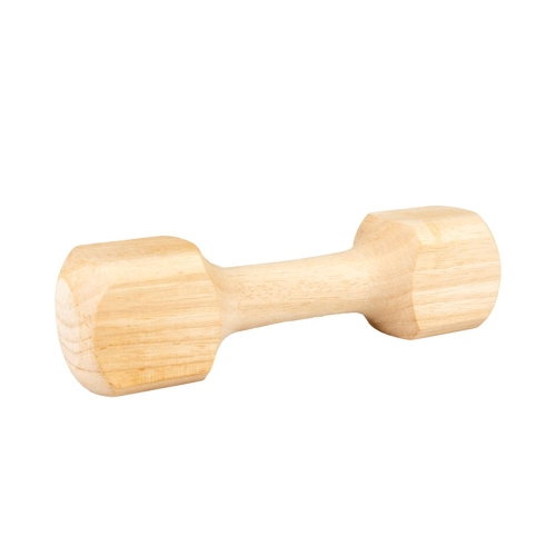 Duvoplus Dumbell suņu rotaļlieta koka M, brūna