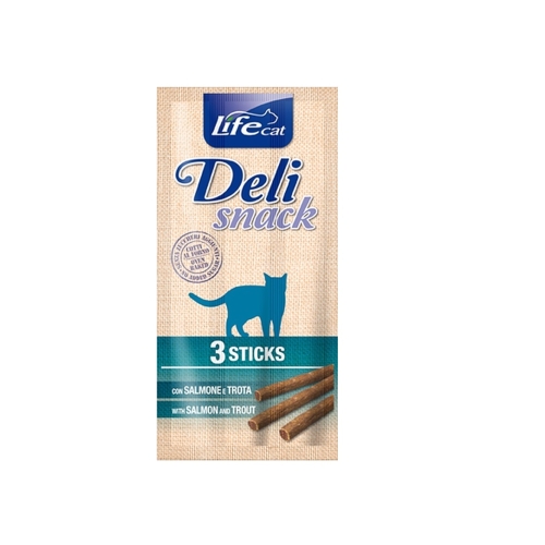 Lifecat kaķu kārums lasis/forele N3
