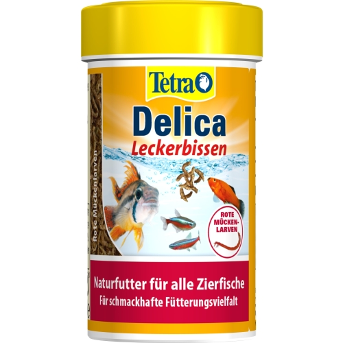TETRA Delica Bloodworms barība zivīm 100ml