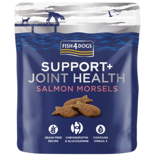 FISH4DOGS Support+ Joint Health kārumi suņiem, lasis,225g