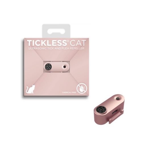 Tickless cat ultrask.repel. ierīce rozā (usb)