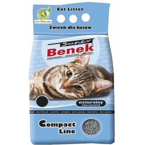 CERTECH Super Benek Compact Natural cementējošie pakaiši, 25l