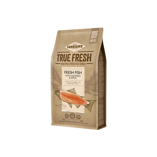 CARNILOVE True Fresh sausā barība suņiem, zivis, 11,4kg