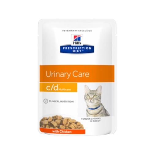 HILL'S PD c/d Urinary Multicare mitrā barība kaķiem, vista, 85g