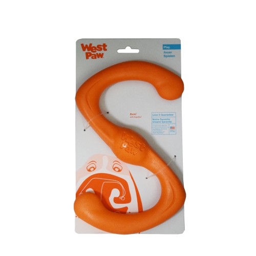 WEST PAW Bumi rotaļlieta suņiem L, oranža, 25,4 cm