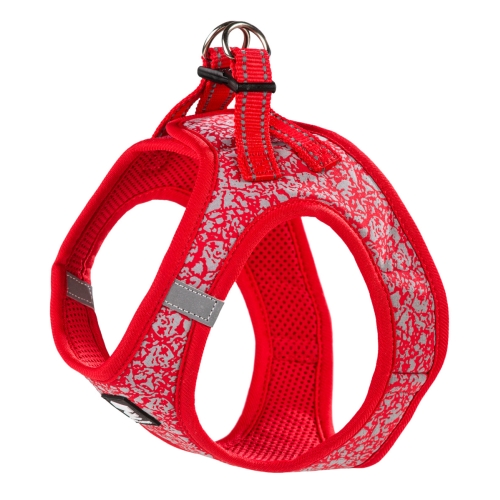 FEEL ACTIVE Step-In krūšu siksna suņiem, XS, sarkana