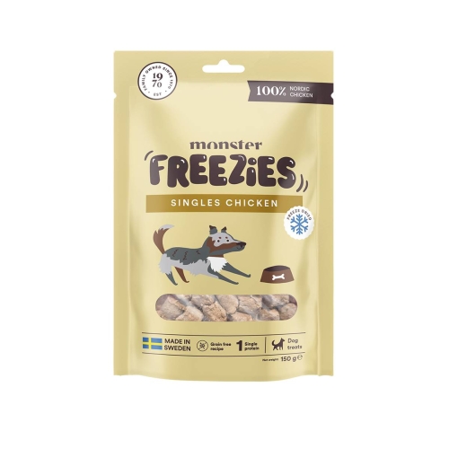 MONSTER liofilizēti gardumi suņiem, vista, 150 g