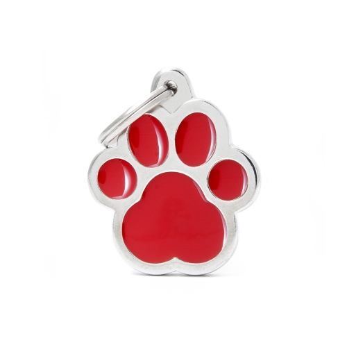 MY FAMILY Classic Pawprint piekariņš, L, sarkans