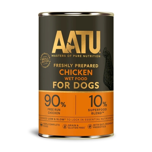 AATU mitrā barība suņiem, vista, 400 g