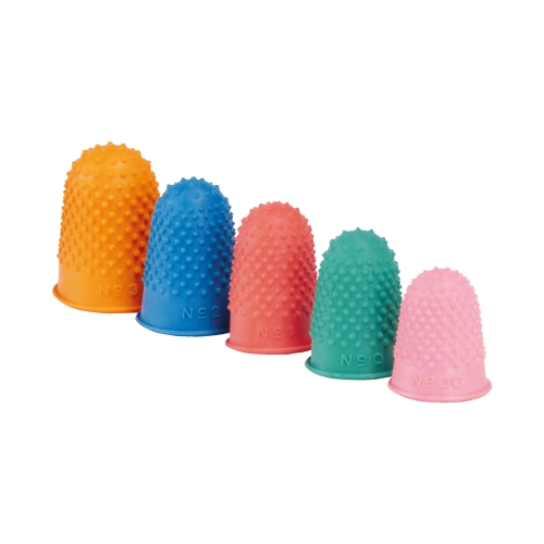 ARTERO RUBBER THIMBLES 5 UDS SIZE 1 CORAL