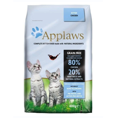 APPLAWS Kitten sausā barība kaķēniem, vista, 400g
