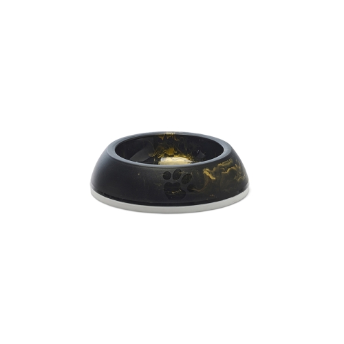 SAVIC Delice Marble bļodiņa, 200ml, zelts/melns