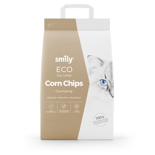 SMILY Eco kukurūzas pakaiši kaķiem, 20l
