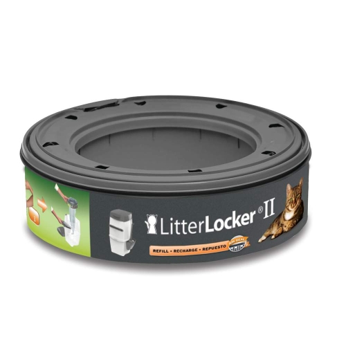 LITTERLOCKER DESIGN kaķu tualetes maisiņi, 17x5cm