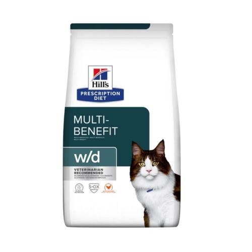 Hills PD W/D sausā barība kaķiem 1.5kg