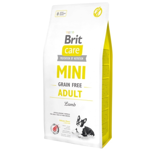 BRIT Care Mini Adult sausā barība suņiem, jērs, 7kg