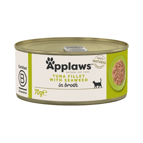 APPLAWS mitrā barība kaķiem, tuncis/jūraszāles, 70 g