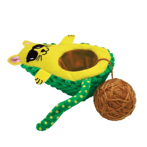 KONG Wrangler AvoCATo kaķu rotaļlieta