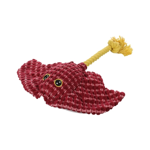 FLAMINGO Ceano rotaļlieta suņiem, 32,2x38x6,8cm, bordo