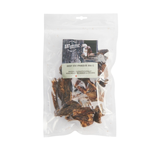 EAT RUSTIC gardumi suņiem, liellopa barības vads, 300g
