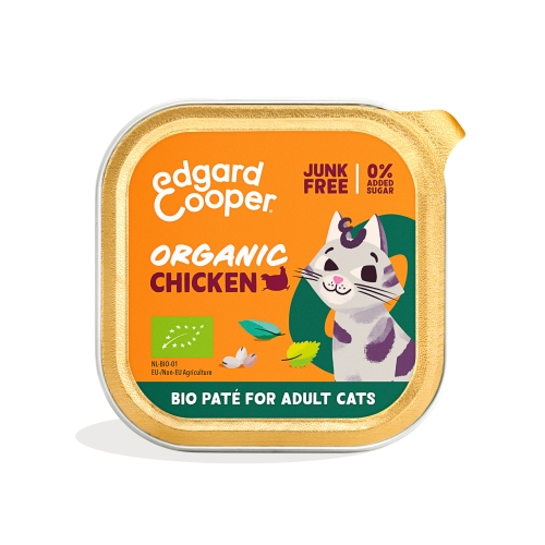 EDGARD COOPER Organic vistas gaļas pastēte bez graudaugiem 85g