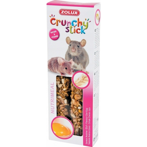 Zolux Crunchy Stick gardumi pelēm/žurkām, 115g