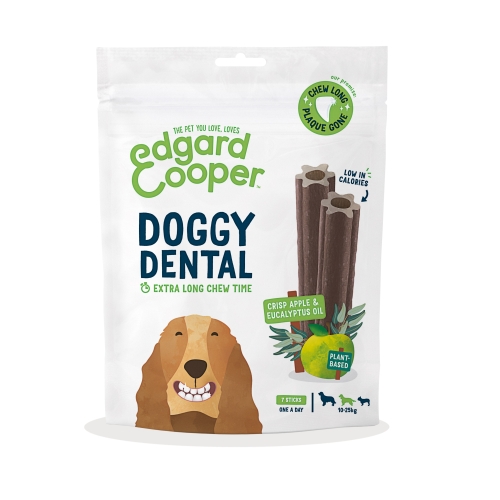 EDGARD COOPER Dental gardums suņiem āboli/eikalipts, M, 160g