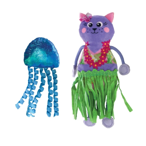 KONG Tropics Hula 2in1 rotaļlieta kaķiem