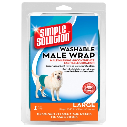 SIMPLE SOLUTION mazgājamie autiņi suņiem (puikām), L