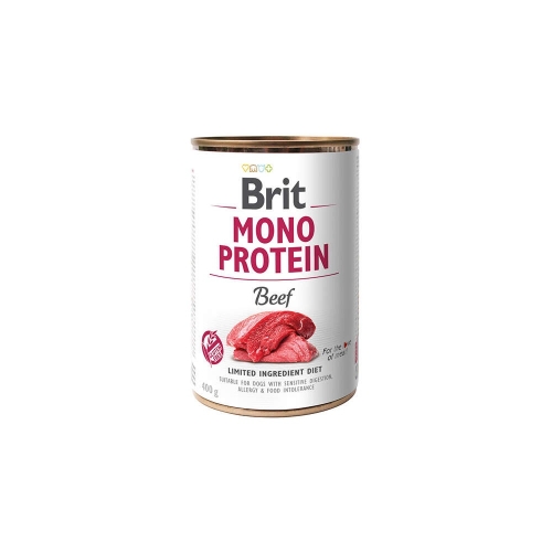 BRIT Mono Protein mitrā barība suņiem, liellops, 400g