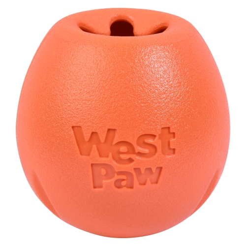 WEST PAW Echo Rumble rotaļlieta suņiem S, oranža