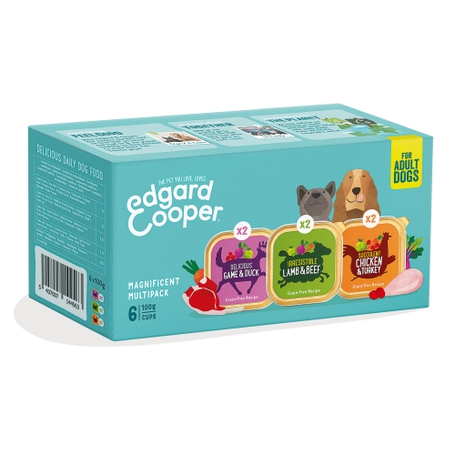 Edgard Cooper konservu multi paka suņiem 6x100g