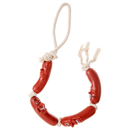 LITTLE&BIGGER Weenie String rotaļlieta suņiem