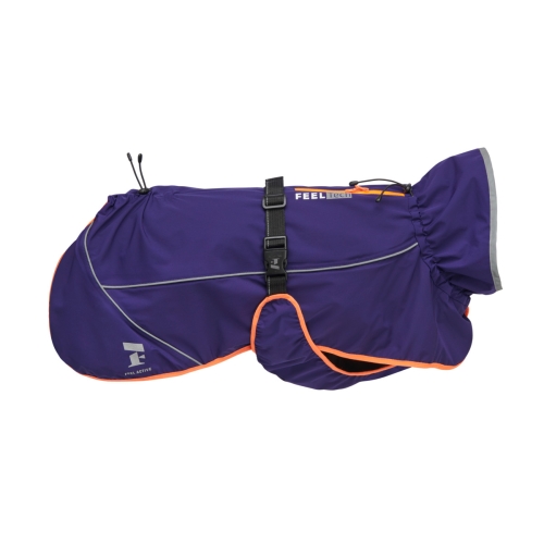 FEEL ACTIVE Narvik lietus jaka suņiem, 42cm, zila
