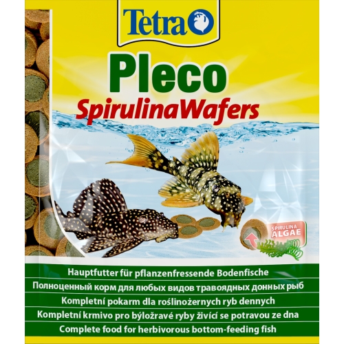Tetra Pleco barība zivīm ar spirulīnu, 15g