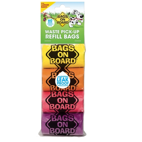 Bags on Board higiēnas maisiņi, varavīksne N60