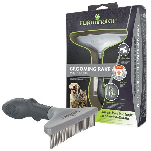 FURMINATOR Rake ierīce apamtojuma kopšanai kaķiem/suņiem