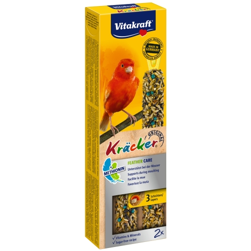 VITAKRAFT KRÄCKER gardums kanārijputniņiem spalvu aprūpei, 2gb