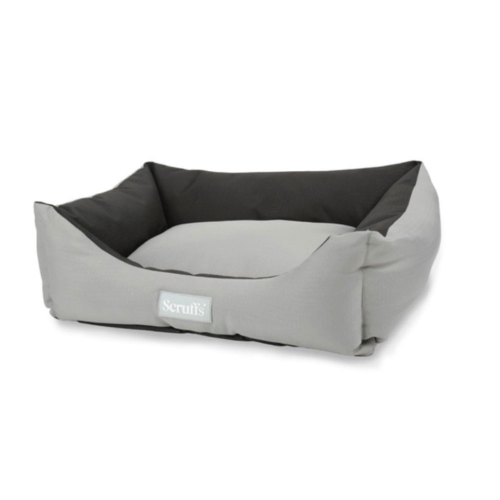 SCRUFFS Expedition Box Gulta sunim, pelēka, 60x50cm