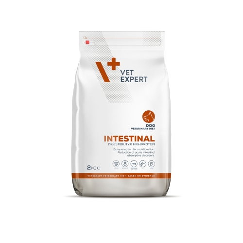 VetExpert 4T VD Intestinal sausā barība suņiem 2KG