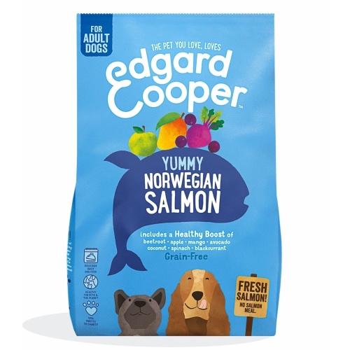 EDGARD COOPER sausā barība suņiem, lasis, 700g