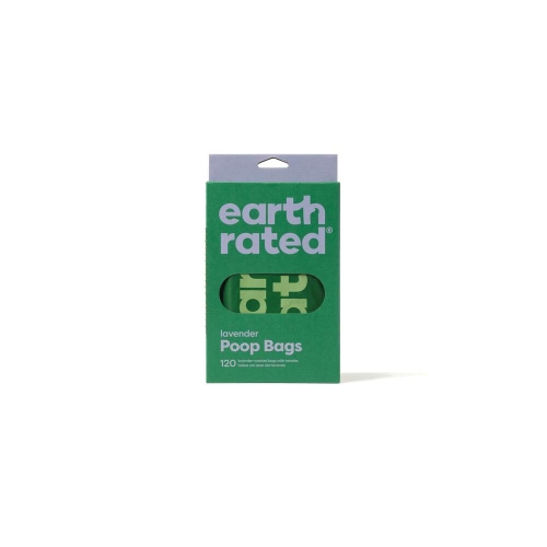 EARTH RATED Higiēnas Maisiņi Suņiem ar Rokturiem, 120gb,lavanda
