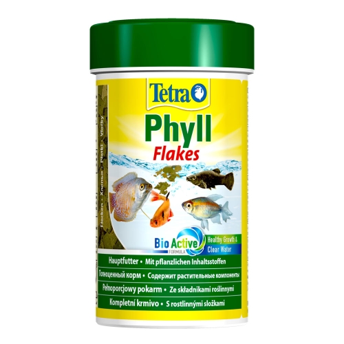 TETRA TetraPhyll barība-pārslas zivīm, 100ml
