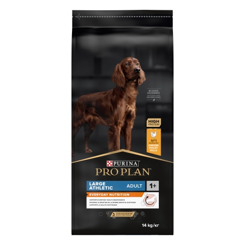 PRO PLAN Dog Adult Large Athletic sausā barība suņiem, vista,14kg