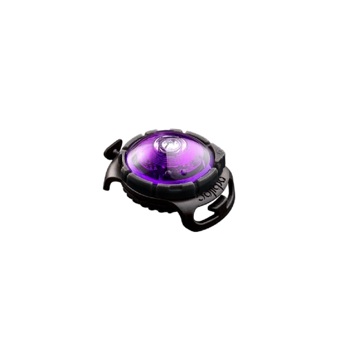 ORBILOC Dog Dual LED gaisma, violetā krāsā