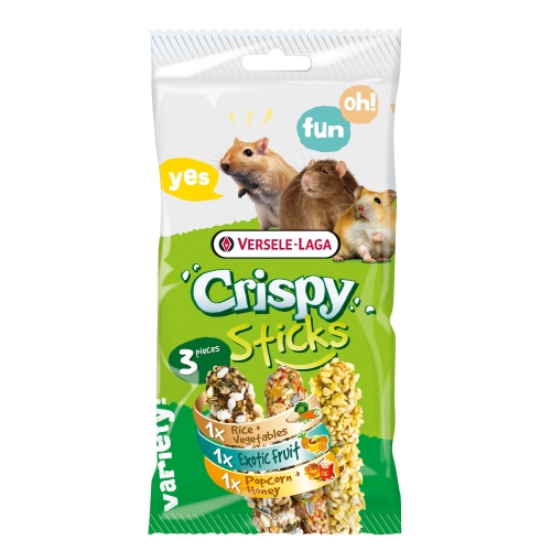 VERSELE-LAGA Crispy Sticks Tripple uzkoda mazajiem grauzējiem